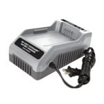 Restored Snow Joe + Sun Joe iCHRG40 | EcoSharp Lithium-Ion Battery Charger | 40 Volt | Gray | CERTIFIED AUTHENTIC (Refurbished)
