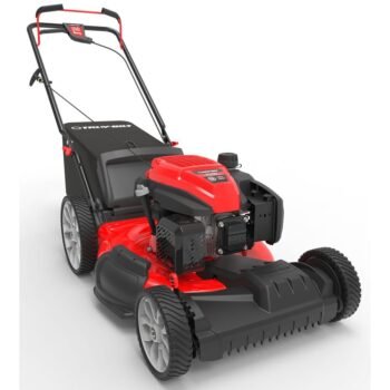 Restored Troy Bilt TB230C | 21in High-Wheel Self-Propelled Mower | Commercial 163cc Troy-Bilt Engine | 11" Rear Wheels | 3-in-1 Deck | Variable Speed FWD (Refurbished)