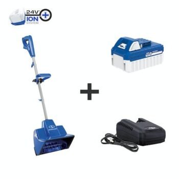 Restored Snow Joe 24V-SS11 24-Volt* IONMAX Cordless Snow Shovel Kit | 11-Inch | 4.0-Ah Battery & Charger (Refurbished)