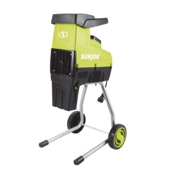 Sun Joe CJ603E 15-Amp 1.7-Inch Cutting Diameter Electric Silent Wood Chipper/Shredder, Green (Refurbished) | IN-STORE EXCLUSIVE