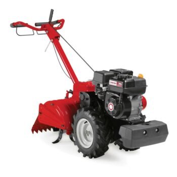 Restored Troy-Bilt Mustang Dual-Direction Rear Tine Tiller |  208cc Engine | 18" Tilling Width | Forward & Counter Rotating Tilling Options