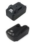 Snow Joe + Sun Joe 24V-5AMP | 24-Volt iON+ Bundle | W/ 5.0-Ah Battery and Quick Charger (Open Box)