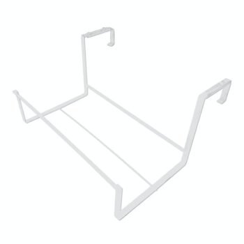 Restored Sun Joe FPH1901W Deco Joe Adjustable Flower Box Holder | 18" - 36" in Length | White (Refurbished)