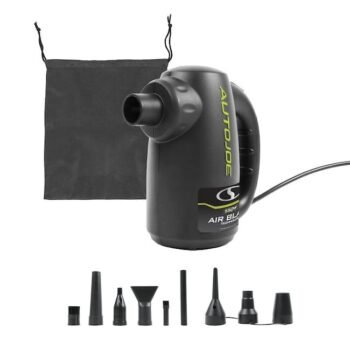 Restored Auto Joe ATJ-ABD1 550-Watt Air Blasting Water Dryer | w/ 10-Ft AC Cord, Storage Bag, & 9 Nozzle Attachments for additional cleaning and Air Inflation (Refurbished)