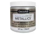 DecoArt Ameri Deco MTLC Americana Decor Metallics 8oz Pearl, 1, 8 Fl Oz