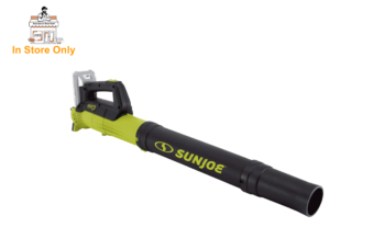 Sun Joe 24V-TB-LTE | 24-Volt iON Cordless Compact Turbine Jet Blower Kit | With 2.0-Ah Battery + Quick Charger (Remanufactured) | In-Store Exclusive