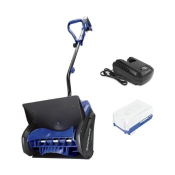 Restored Snow Joe 24V-SS13 | 24V iON+ 13in 4-Ah Cordless Snow Shovel Kit (w/4-Ah Battery + Quick Charger) (Refurbished)