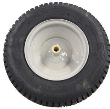 Deli Turf Tire, 4 Ply Rating, Tubeless, Lawn and Garden Tire (16x6.50-8) on Rim